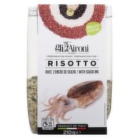 gliAironi - Risotto with Squid Ink, 210 Gram