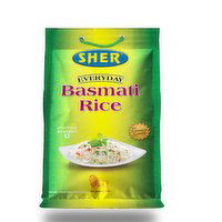 Sher - Everyday Basmati Rice, 8 Pound