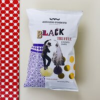 Antonio Romero - Black Truffle Spanish Potato Chips, 125 Gram