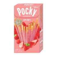 Glico - GLICO Korean Pocky - Strawberry, 41 Gram