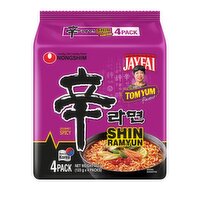 Nong Shim - Shin Ramyum Tomyum, 4 Each