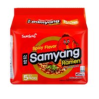 SAMYAN - Spicy Ramen, 5 Each