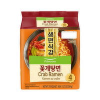 Pulmuone - Non Fried Ramyun Crab Jjamppong, 389 Gram