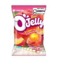 ORION - O'Jelly Peach Gummy, 67 Gram