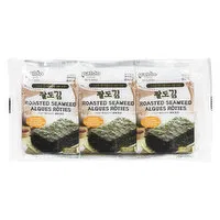 paldo - Roasted Seaweed Snack, 3 Each