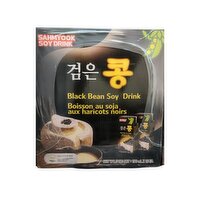 SAHM YOOK - Black Bean Soy Drink, 16 Each