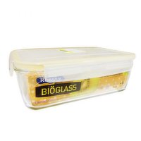 Komax - Glass Conatainer Rectangle 1.97L, 1.97 Litre