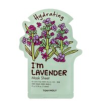 TONYMOLY - Hydrating I'm Lavender Mask Sheet, 1 Each
