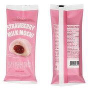 Hwakwabang - Strawberry Milk Mochi, 70 Gram