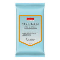 PureDerm - Collagen Makeup Remover Towelette, 30 Each