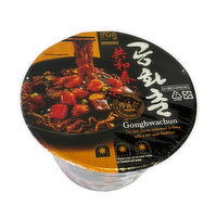 GS25 - GONGHWACHUN BLACK BEAN BOWL NOODLE, 160 Gram