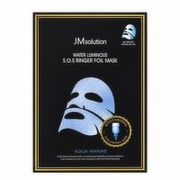 JM solution - Water Luminous SOS Ringer Foil Mask, 10 Each