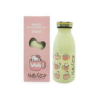 Hello Kitty - Stainless Steel Milky Cream Colour Tumbler Bottle, 350 Millilitre