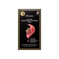 JM solution - Be Nature Pomegranate and Nourishing Mask, 10 Each
