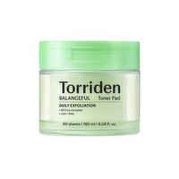 Torriden - Balanceful Cica Toner Pads - Daily Exfoliation, 60 Each