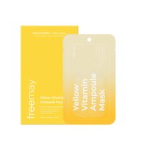 freemay - Yellow Vitamin Ampoule Mask, 10 Each