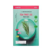 Bring Green - Tea Tree 90% Fresh Mask (10ea), 10 Each