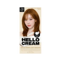 mise en scene - Hello Cream Hair Color 10WLB (Warm Light Brown), 125 Gram