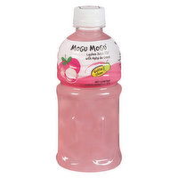 Mogu Mogu - Lychee Juice 25% With Nata De Coco, 320 Millilitre