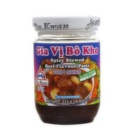 Por Kwan - Por Kwan Spcy Stewed Beef Flavour Paste, 225 Gram