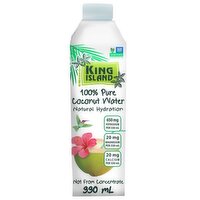 King Island - 100% Pure Coconut Water, 330 Millilitre