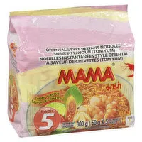 MAMA - Instant Noodles Shrimp 5Pk, 5 Each