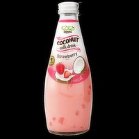 Royal Coconut - Milk Drink Strawberry, 290 Millilitre