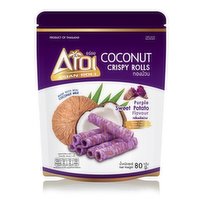 Aroi - COCONUT CRISPY ROLL-SWT POTATO, 80 Gram