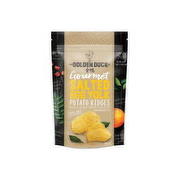 Golden Duck - Salted Egg Yolk Potato Ridges, 95 Gram