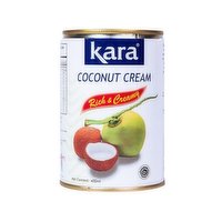 Kara - Rich & Creamy 25% Fat Coconut Cream, 400 Millilitre