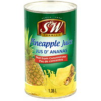 S&W - Premium Pineapple Juice, 1.36 Litre