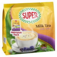 Super - Milk Tea Earl Grey, 18 Each