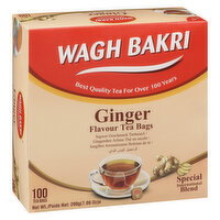 Wagh Bakri - Ginger Flavour Tea Bags, 200 Gram