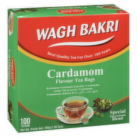 Wagh Bakri - Cardamom Flavour Tea Bags, 200 Gram