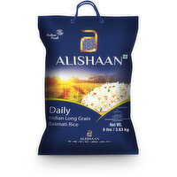 Alshaan - Alishaan White Basmati Rice, 8 Pound