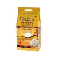Parliament - Gold White Basmati Rice, 8 Pound