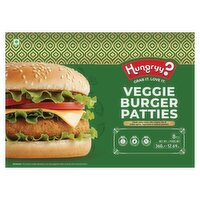 Hungryy? - Vegetable Burger Patties, 8 Pack, 360 Gram