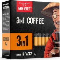 Mr.Viet - 3 in 1 instant coffee, 15 Gram