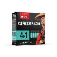 Mr.Viet - 4 in 1 Cappuccino Instant Coffee, 240 Gram