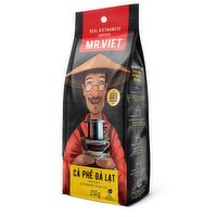 Mr.Viet - Ca Phe Dalat French Roast ground coffe, 250 Gram