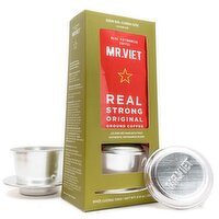 Mr.Viet - Real Strong Star grn coffee with Phin, 255 Gram