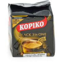 Kopiko - Black 3 in One Instant Coffee, 10 Each