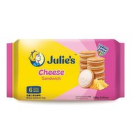 Julies - Cheese Sandwich Crackers, 168 Gram