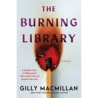 The Burning Library - By Gilly Macmillan, 1 Each