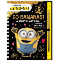 Illumination Presents Minions: - Go Bananas!: A Scratch Art Book, 1 Each