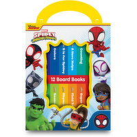 Spidey And His Amazing Friends - My First Library 12 Board Book Set, 1 Each