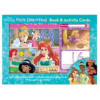 Disney Princess - First Look and Find Book & Activity Cards, 1 Each