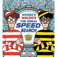 Wheres Waldo? - The Great Speed Search, By Martin Handford, 1 Each