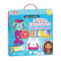 Gabby's Dollhouse My Simple Sewing - Book & Craft Kit, By Klutz, 1 Each