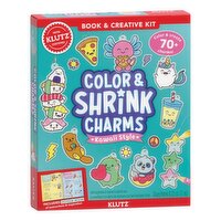 Color & Shrink Charms Kawaii Style - By Klutz, 1 Each